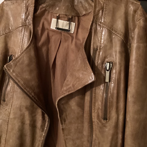 Michael Kors Leather jacket - Picture 2 of 5